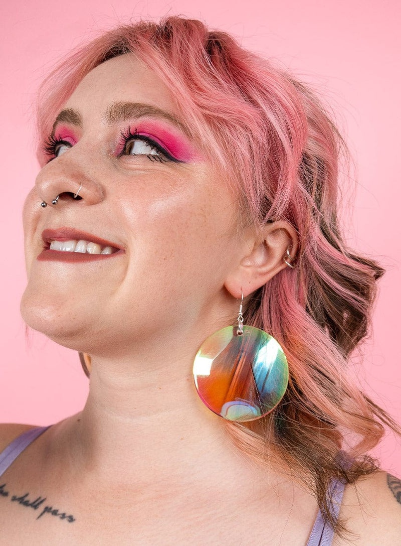 Tatty Devine Iridescent Bubble Earrings