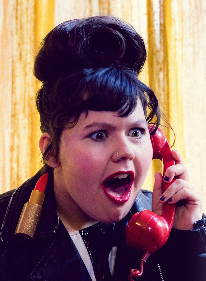 Tatty Devine Le Rouge Lipstick Brooch