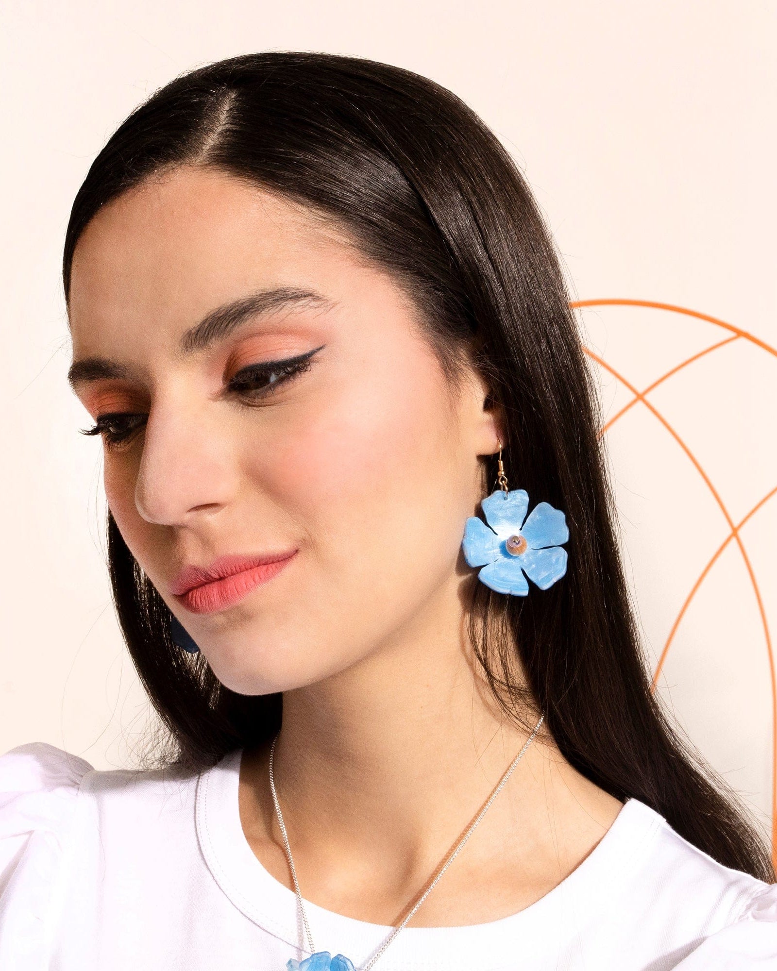 Tatty Devine Lenten Rose Drop Earrings