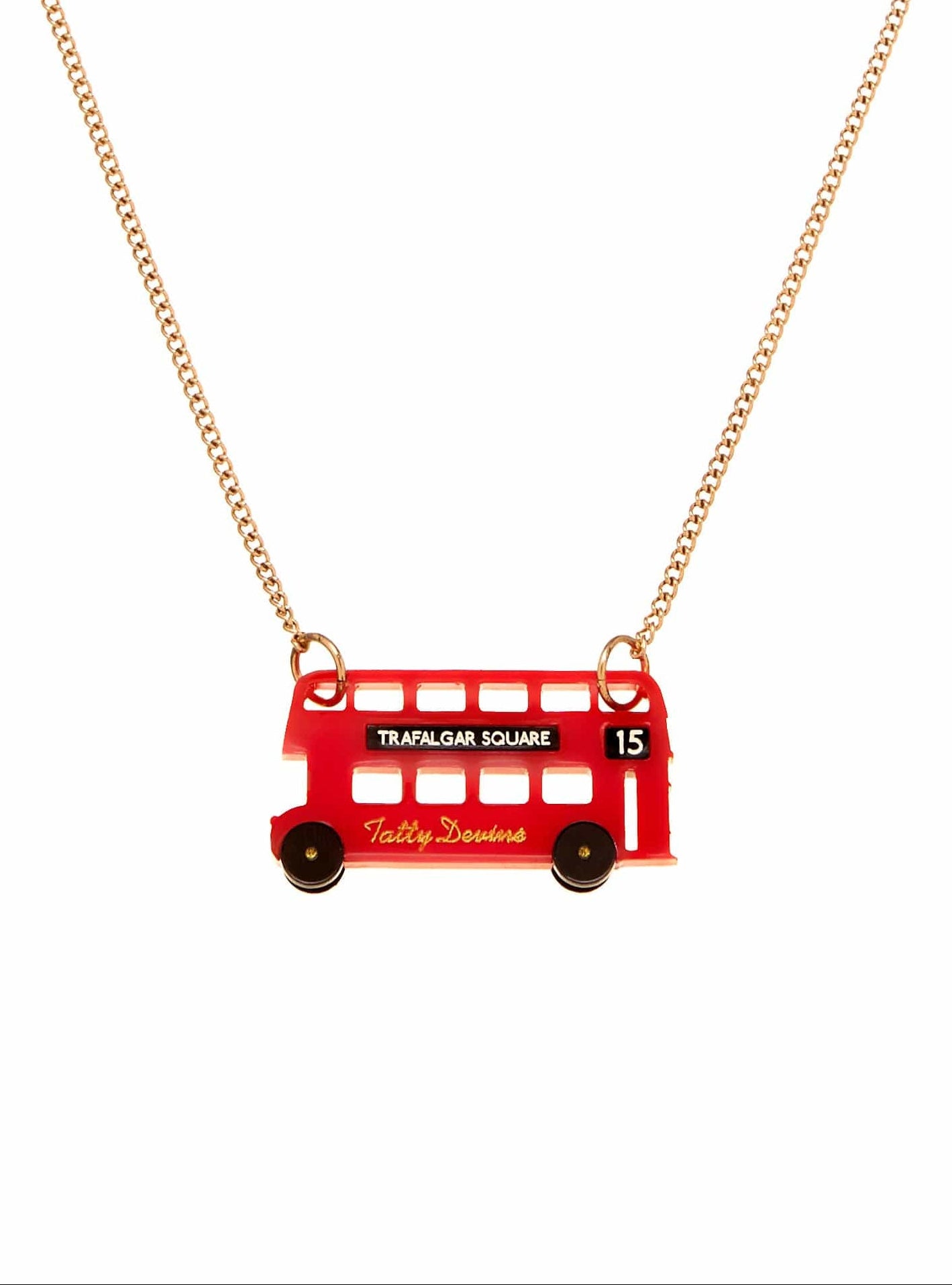 Tatty Devine London Bus Necklace