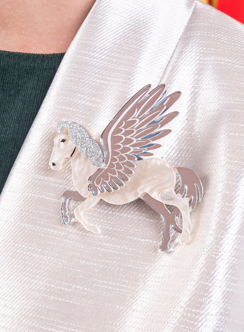Majestic Pegasus Brooch