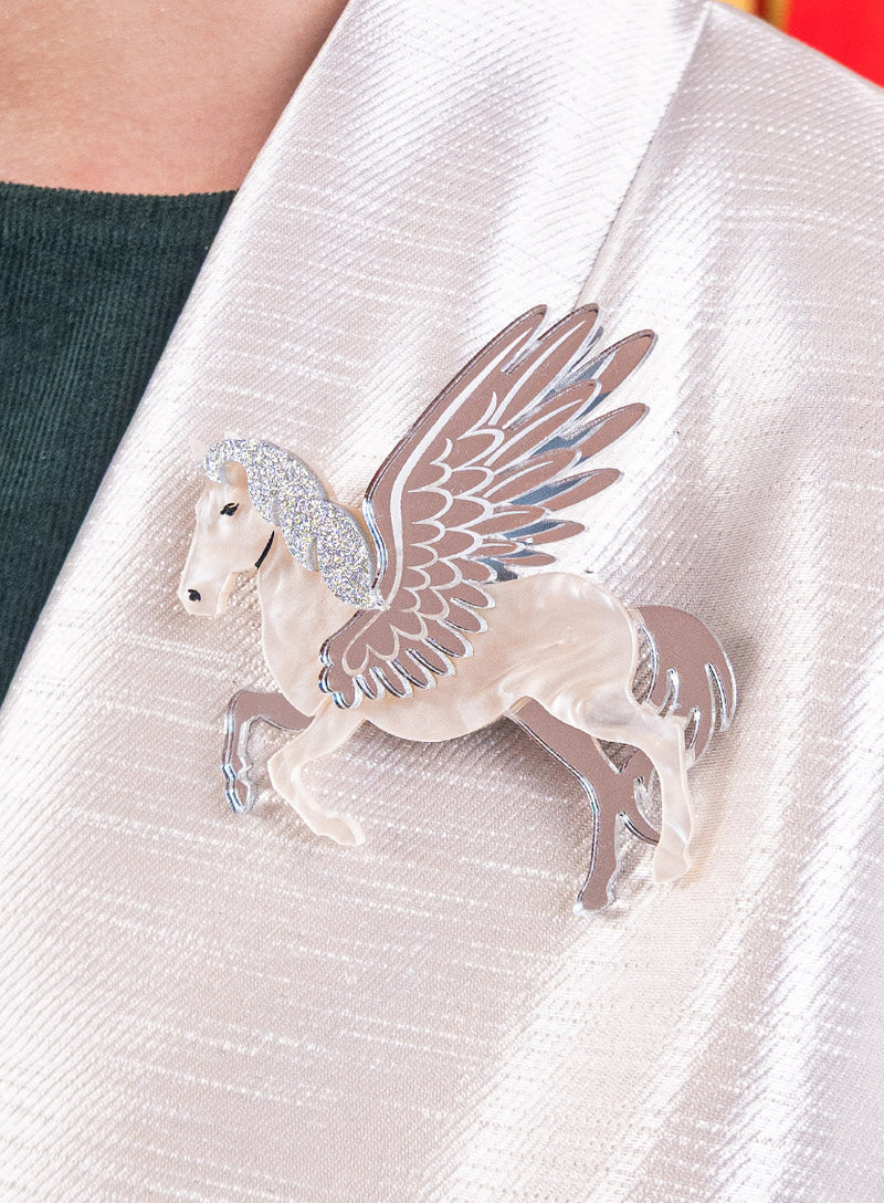 Majestic Pegasus Brooch