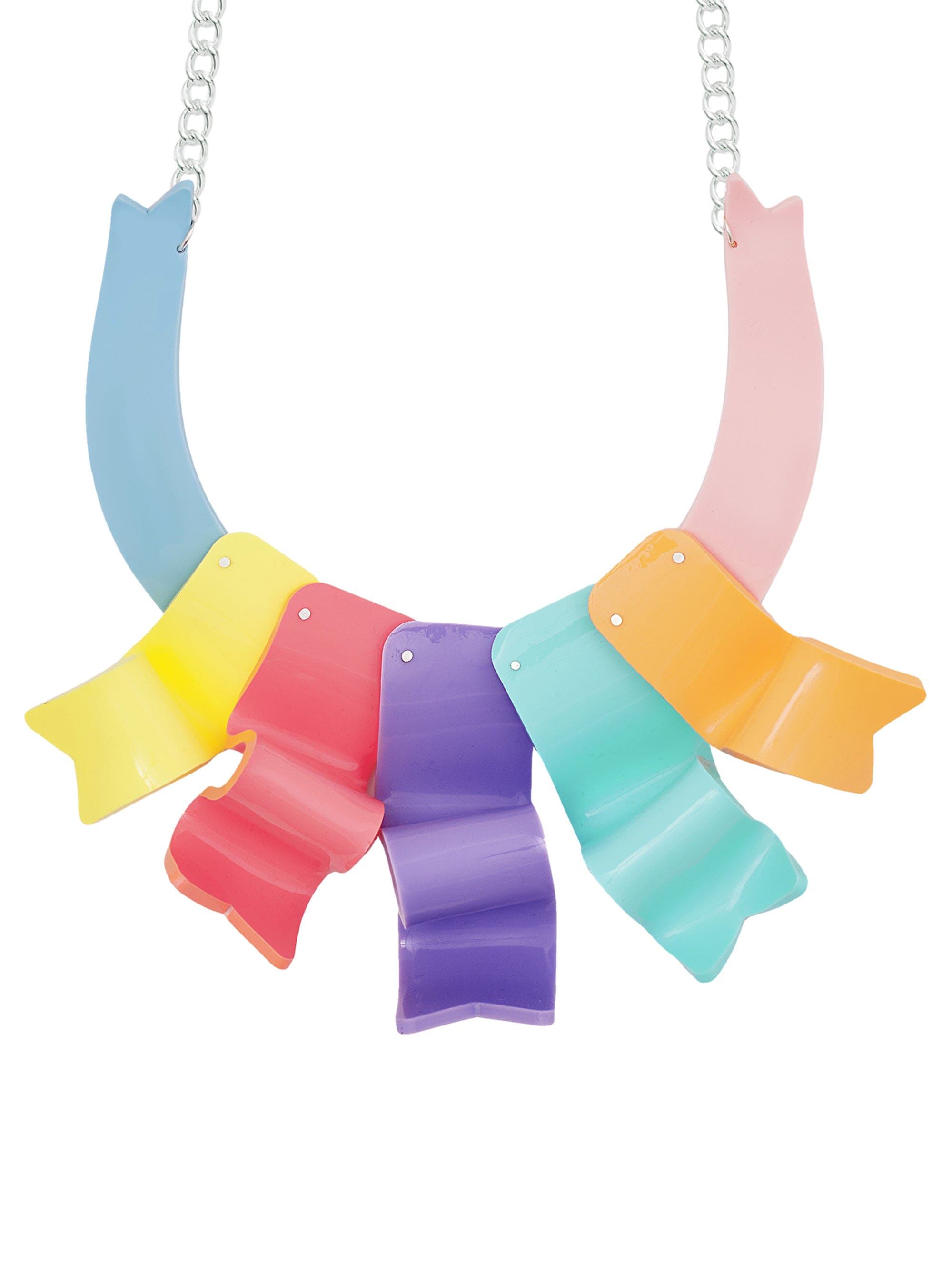 Tatty Devine Maypole Ribbon Statement Necklace