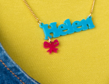 Helen Name Necklace