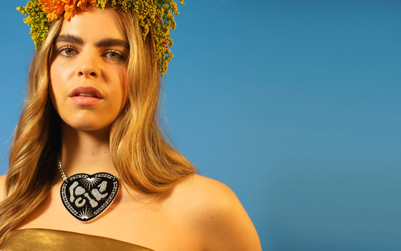 Tatty Devine Milagros Big Heart Necklace