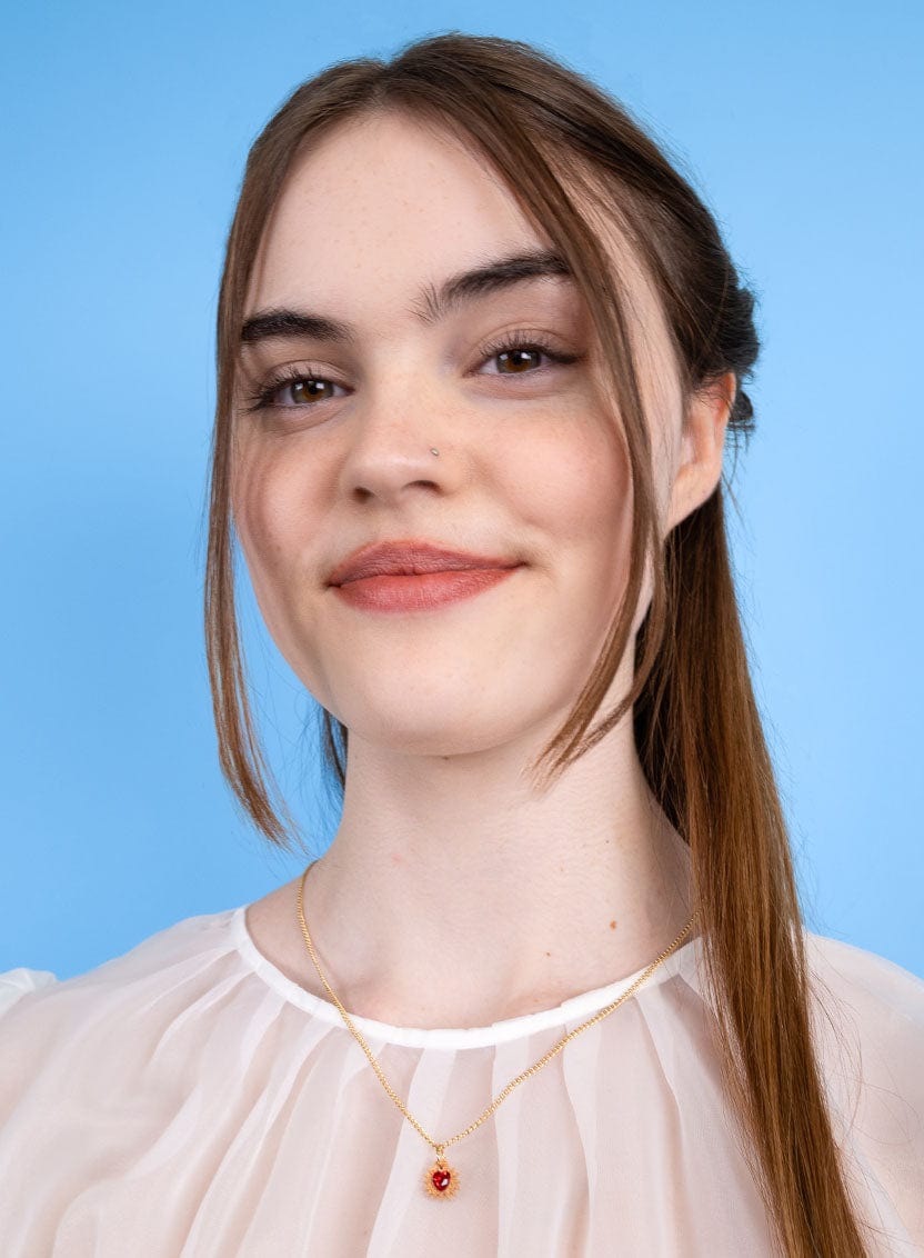 Tatty Devine Mini Immaculate Heart Pendant