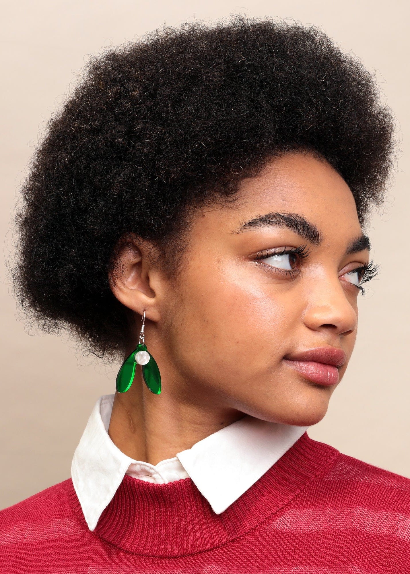 Tatty Devine Mistletoe Earrings