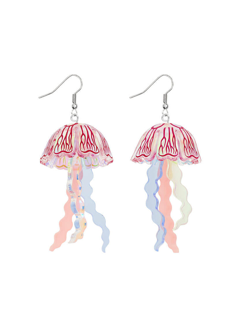 Moon Jellyfish Earrings
