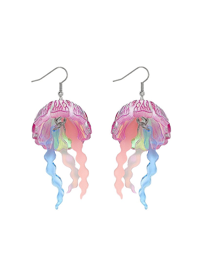 Tatty Devine Moon Jellyfish Earrings
