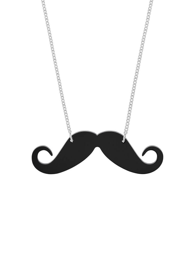 Moustache Necklace