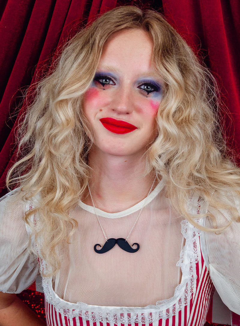 Moustache Necklace