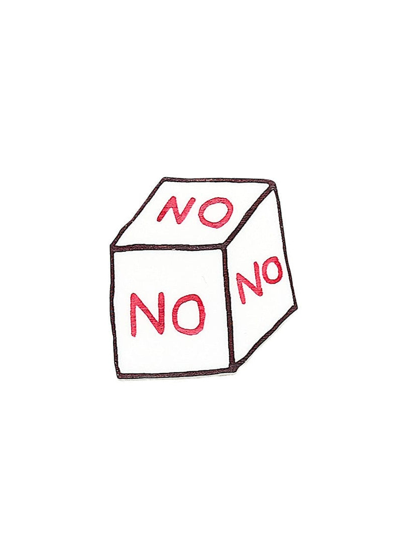 Tatty Devine x Gemma Correll No Brooch