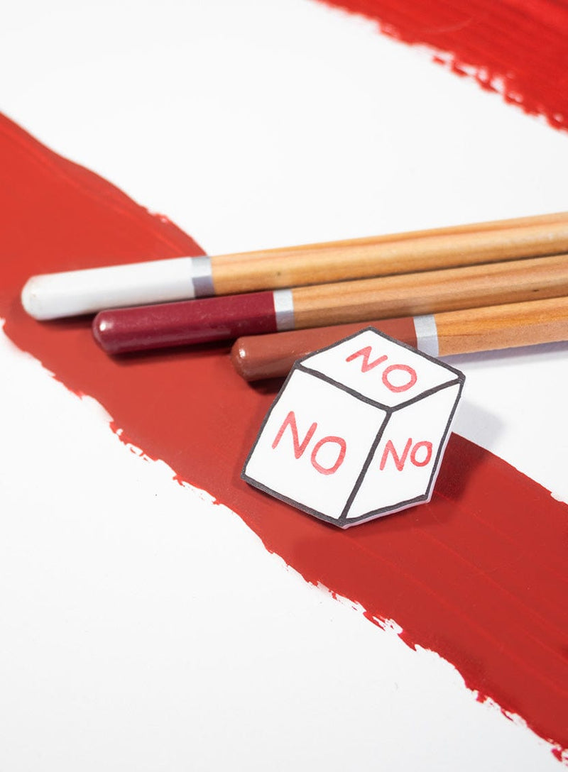 Tatty Devine x Gemma Correll No Brooch