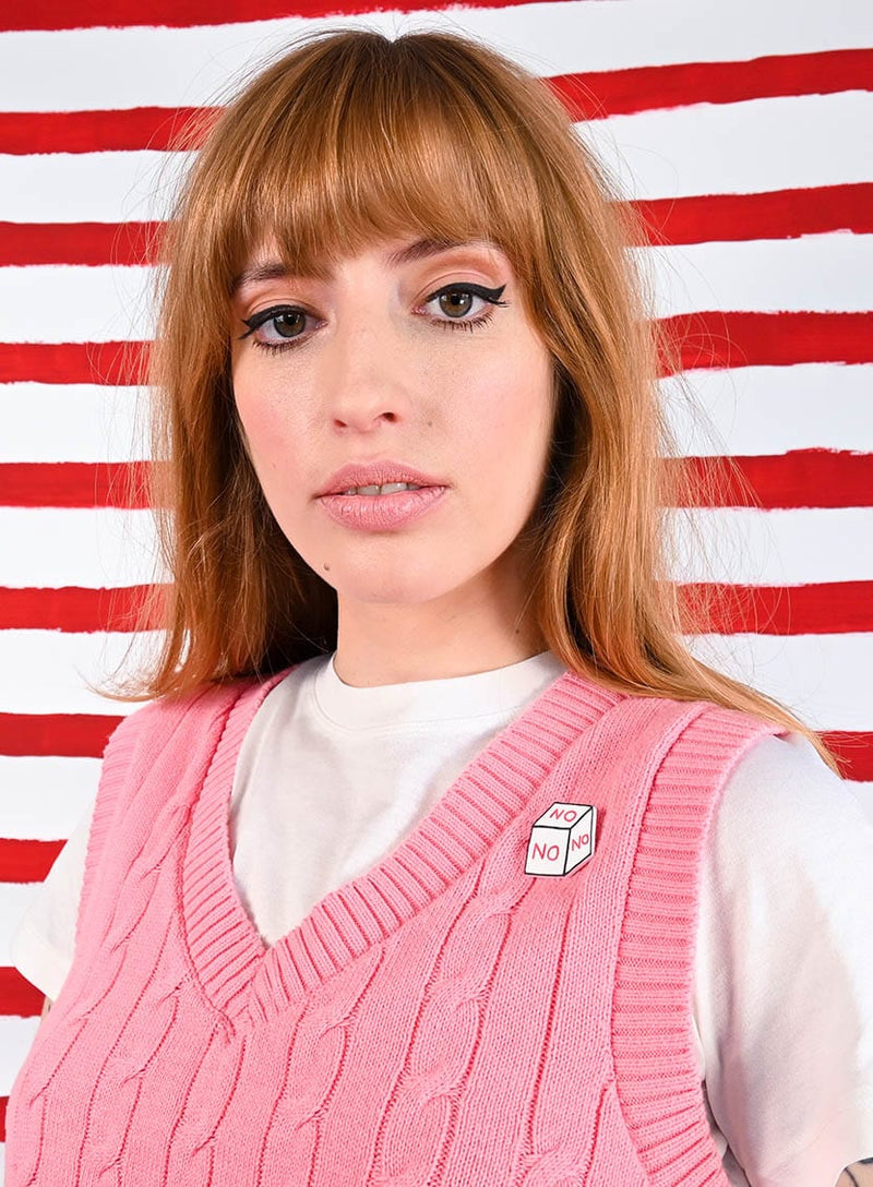 Tatty Devine x Gemma Correll No Brooch