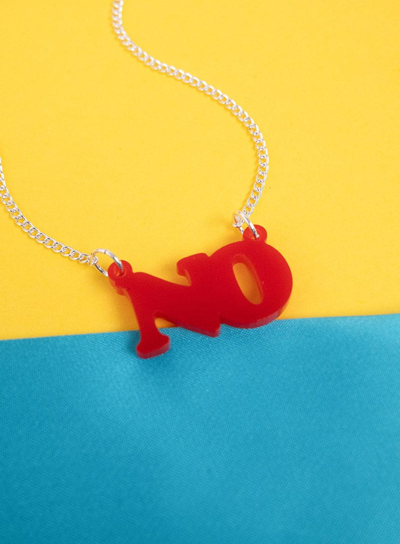 Tatty Devine No Necklace - Recycled Red