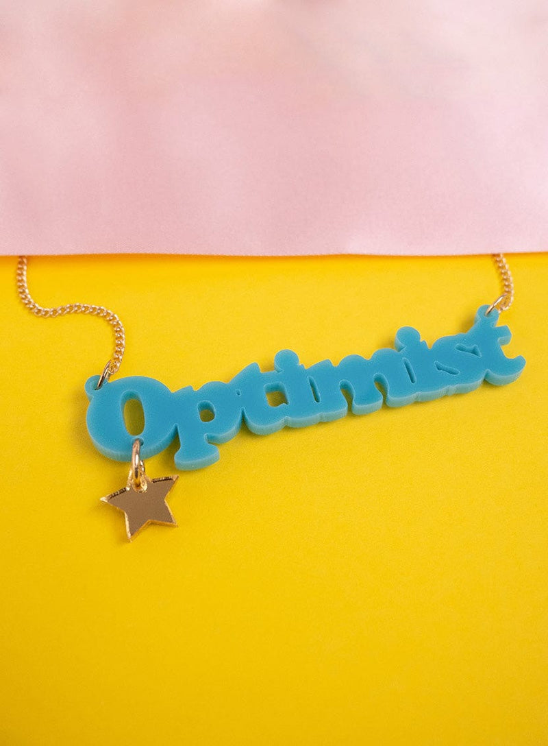 Tatty Devine Optimist Necklace - Turquoise