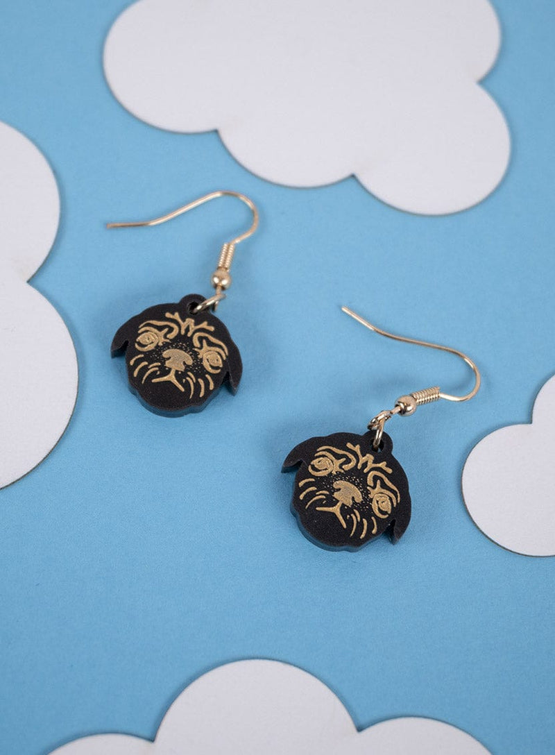 Tatty Devine Pearl the Pug Earrings