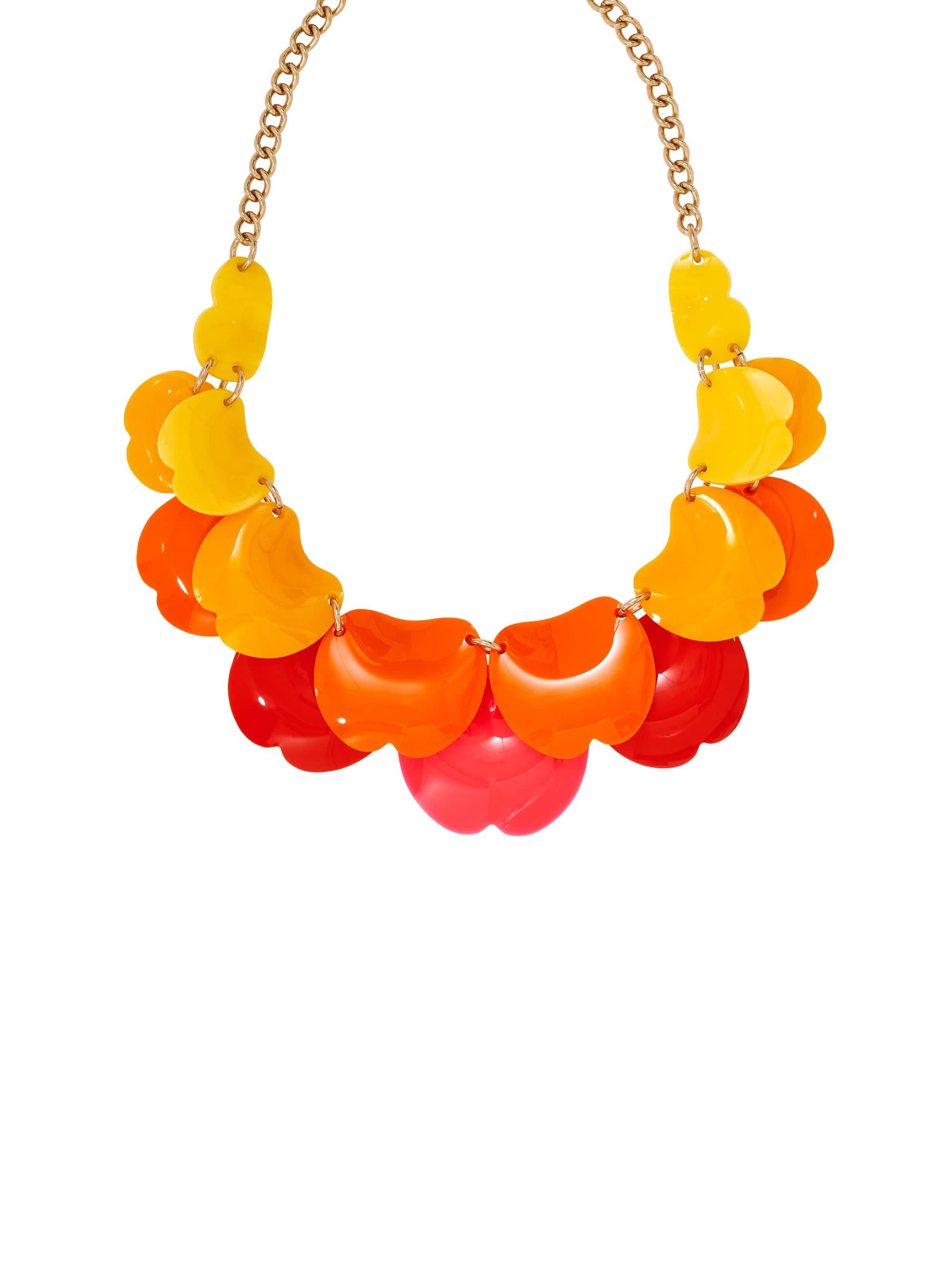 Tatty Devine Peony Petals Necklace
