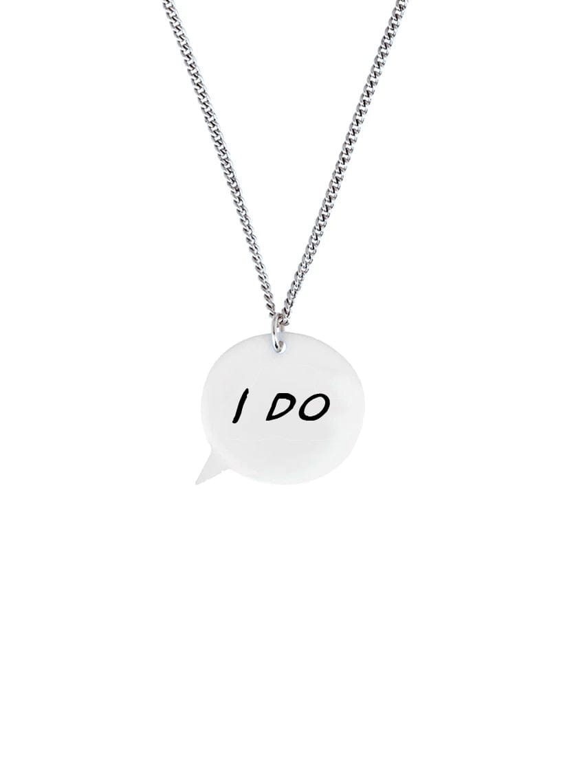 Tatty Devine Personalised Speech Bubble Necklace