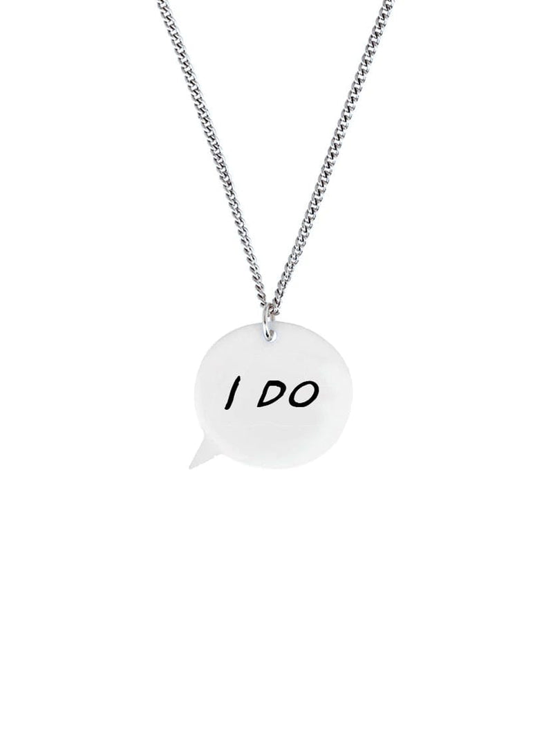 Tatty Devine Personalised Speech Bubble Necklace