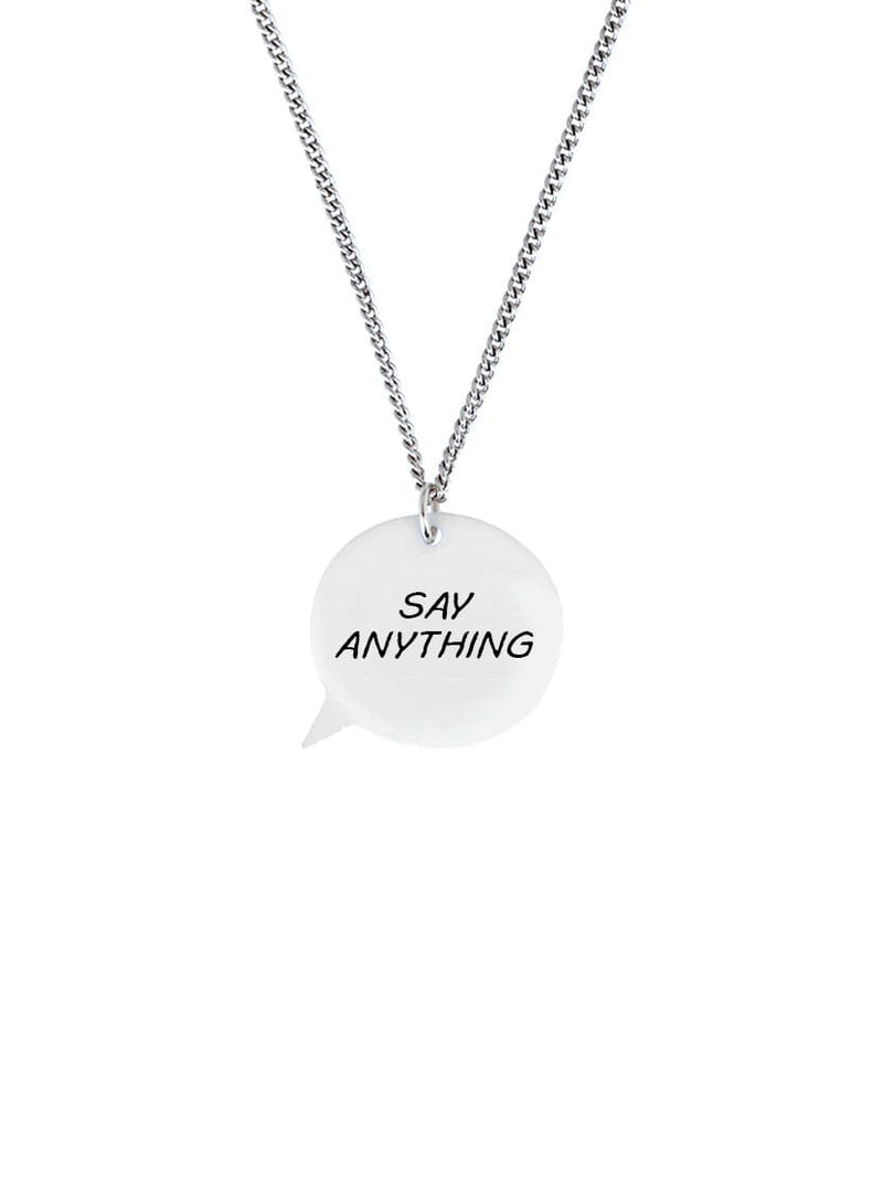 Tatty Devine Personalised Speech Bubble Necklace