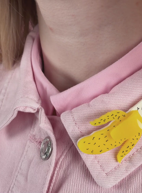 Banana Brooch