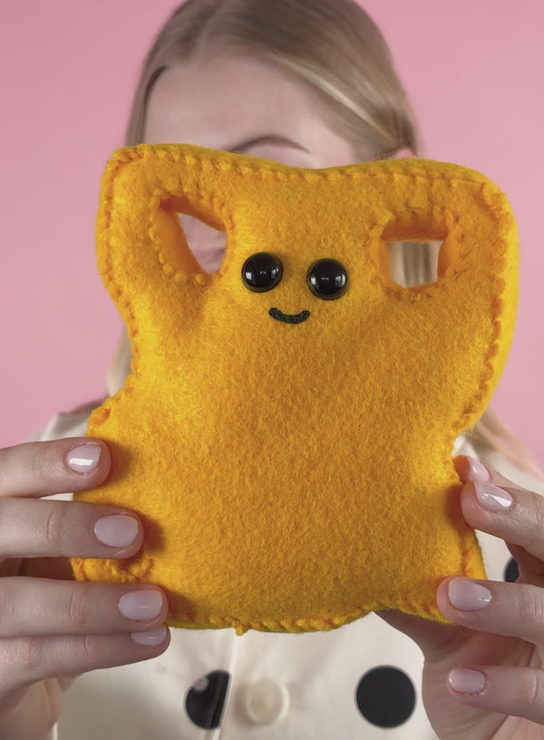 Cheese Brooch