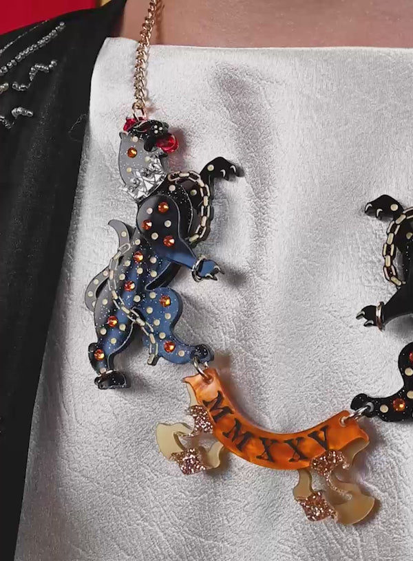 Coat of Arms Statement Necklace