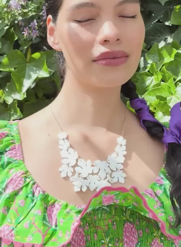 Frida Kahlo Fig Leaf Necklace