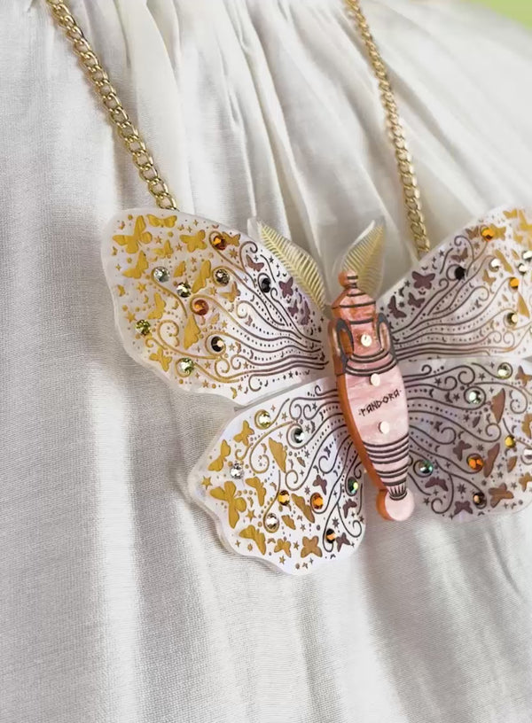 Pandoras Moth Necklace Video