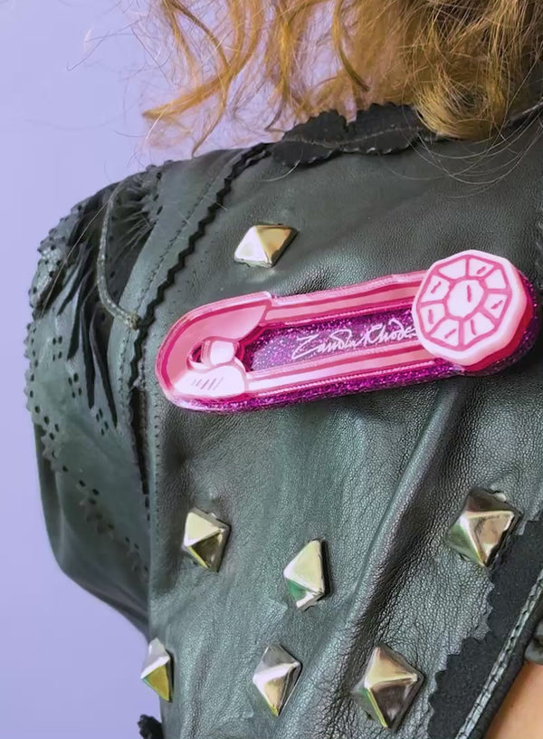 Safety Pin Brooch