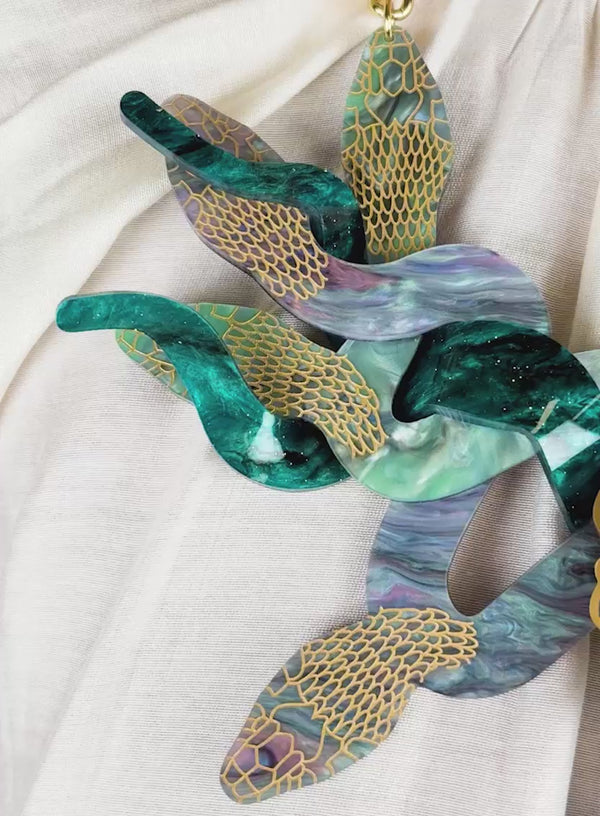 Medusa Statement Necklace Video