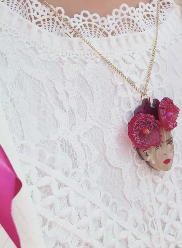 Frida Kahlo Pendant
