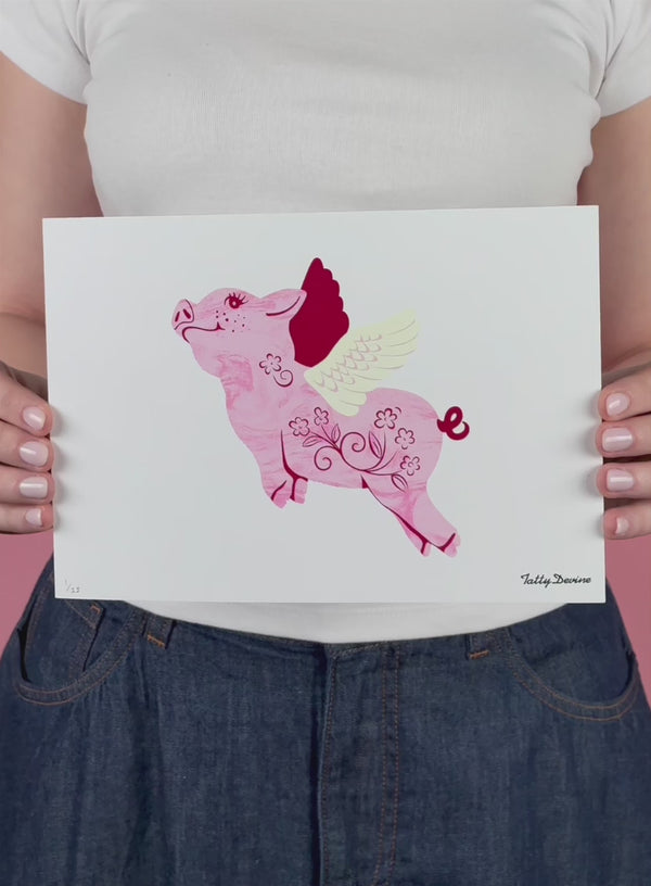 Pigs Might Fly Art Prints