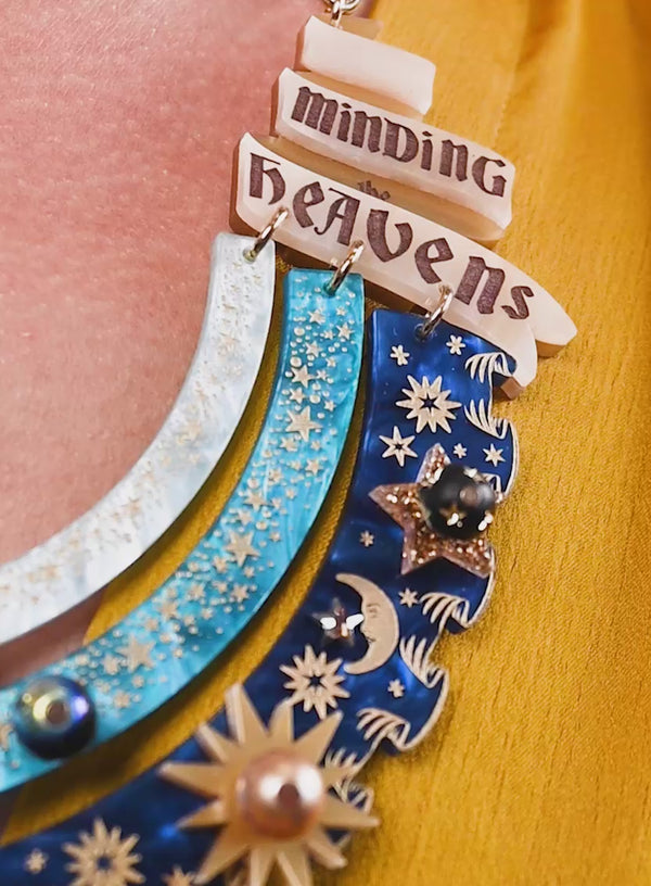 Heavenly Bodies Statement Necklace