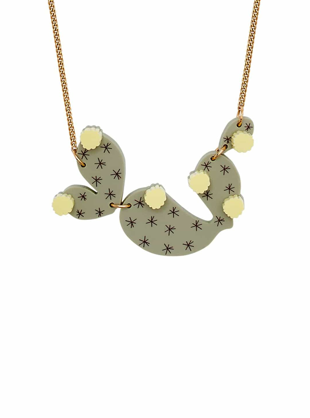 Tatty Devine Prickly Pear Cactus Pendant