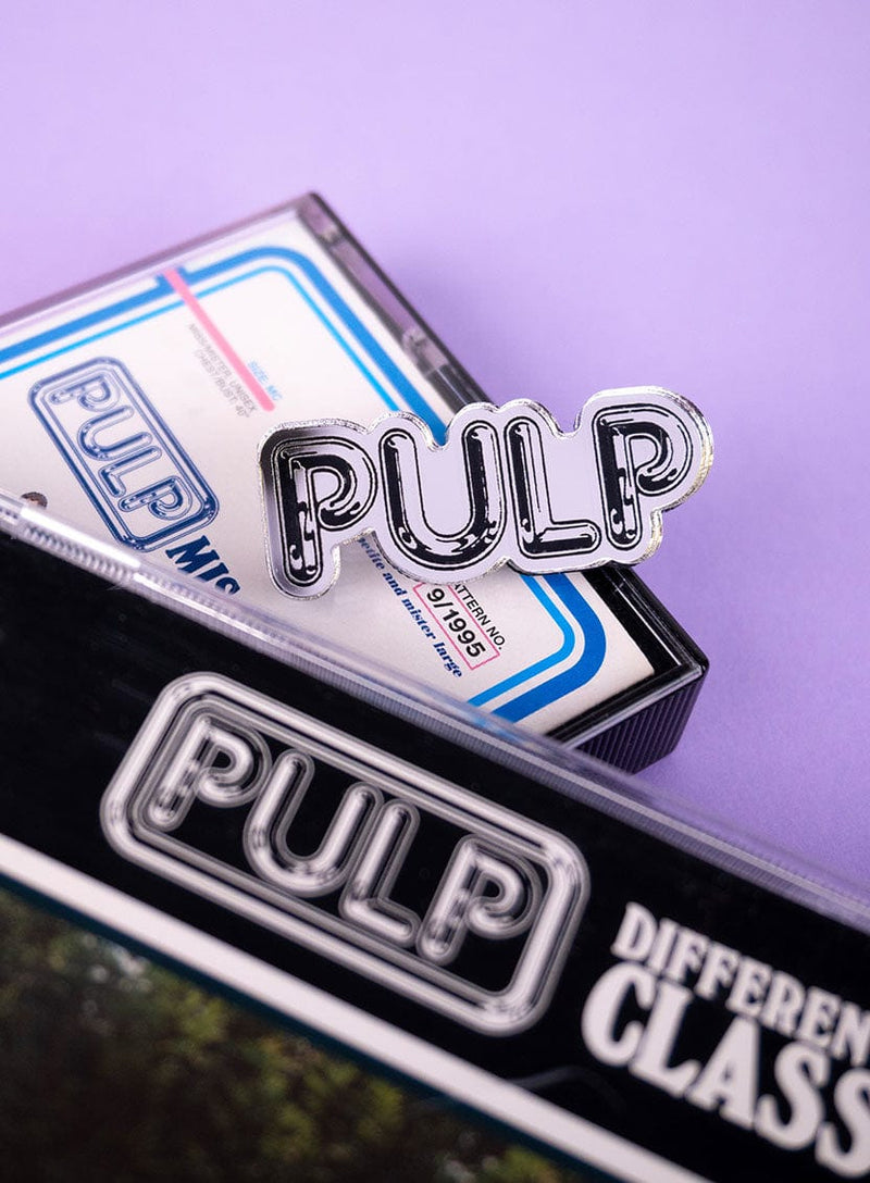 Tatty Devine x Pulp Pulp Brooch - Mirror