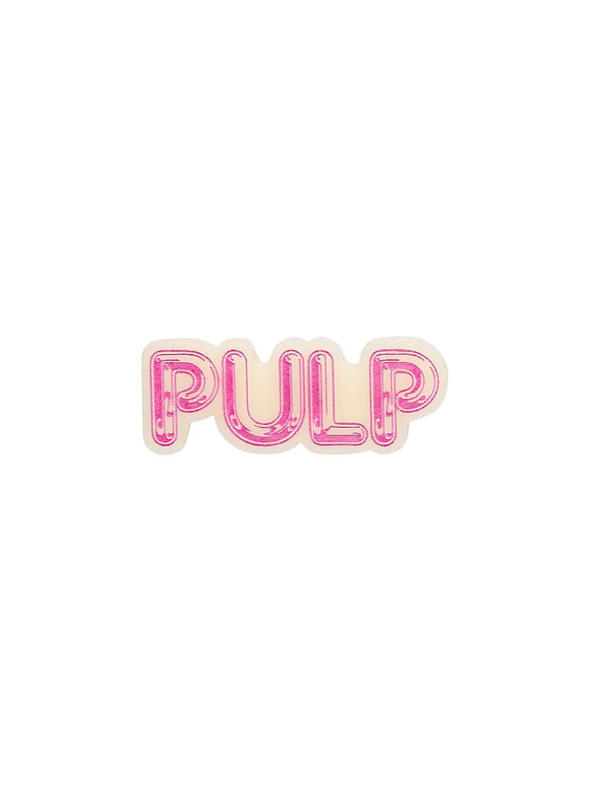 Tatty Devine x Pulp Pulp Brooch - Pink