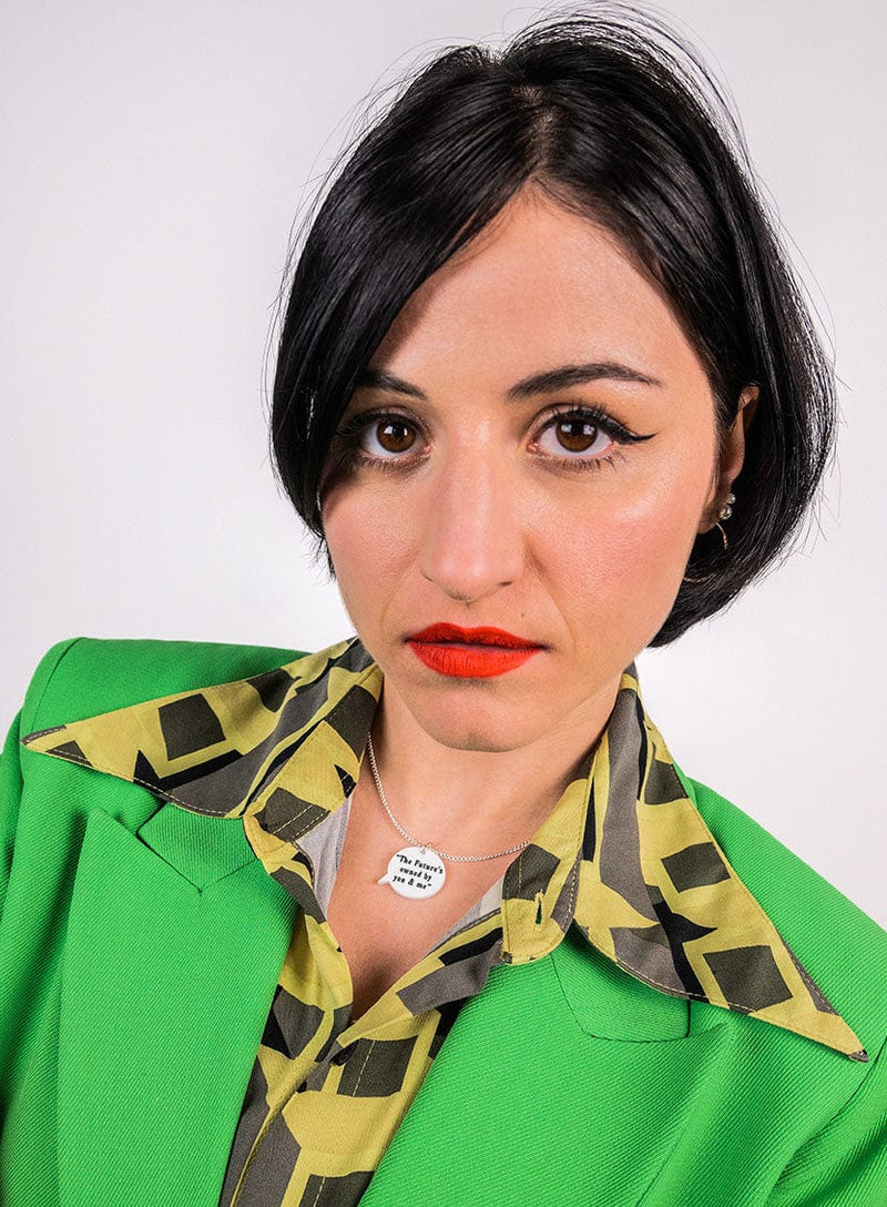 Tatty Devine x Pulp Pulp Speech Bubble Necklace - The Future's Owned