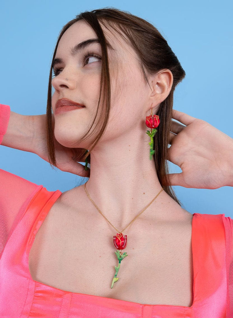 Tatty Devine Rose Necklace