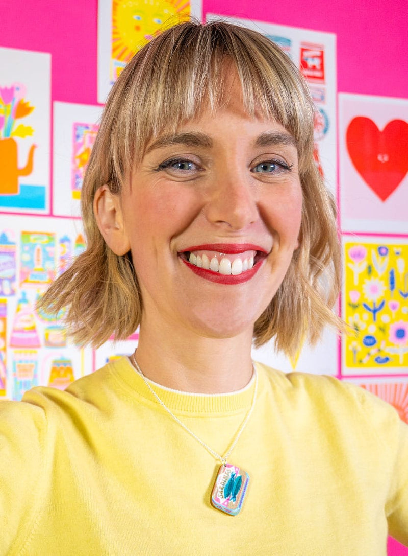 Sardine Tin Pendant The Printed Peanut