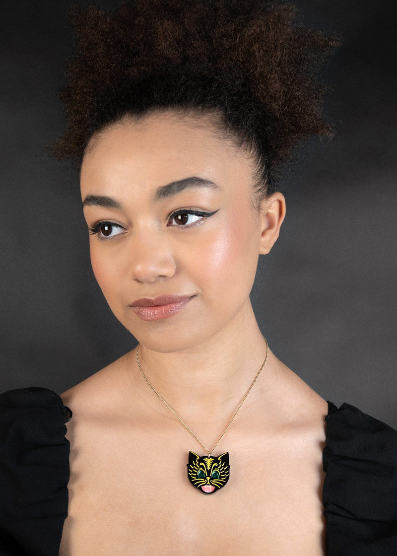 Tatty Devine Scaredy Cat Pendant