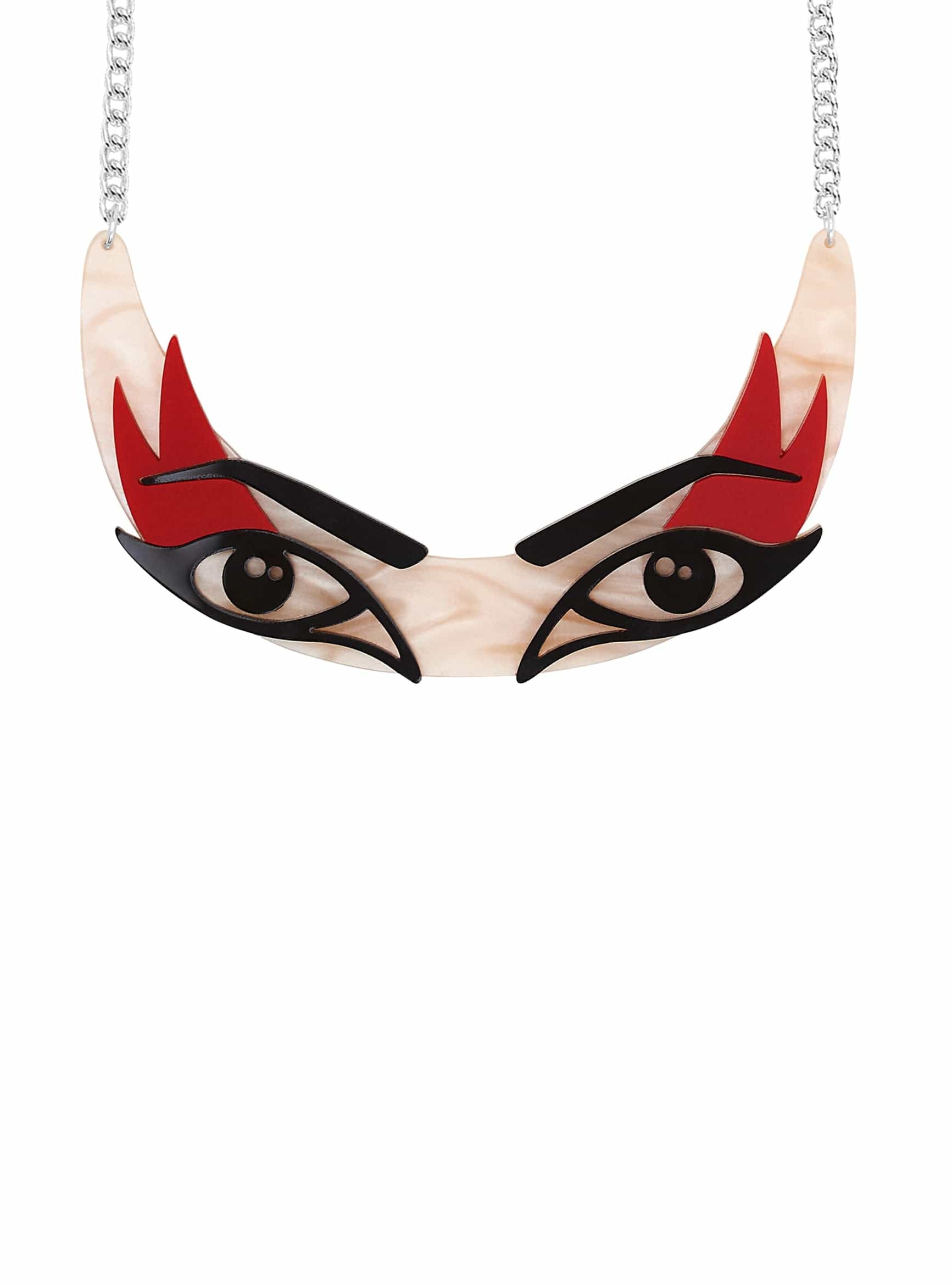 Tatty Devine Scarlet Eyes Necklace