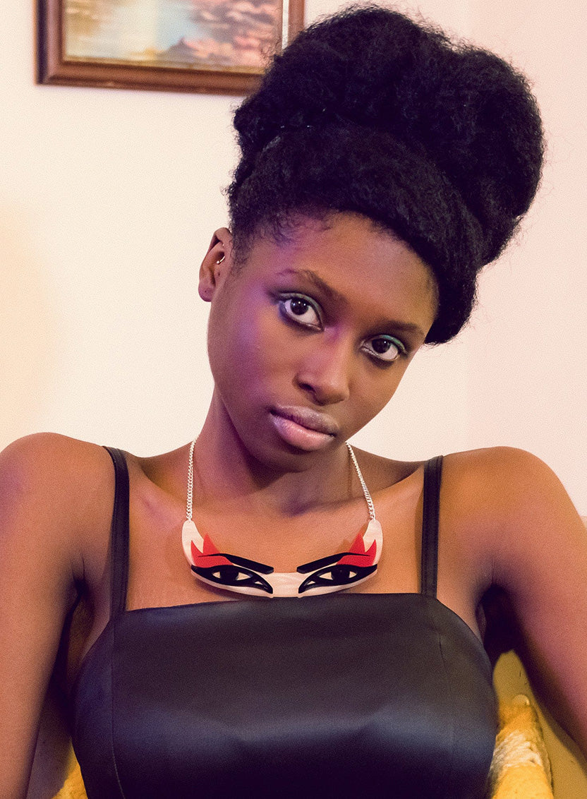 Tatty Devine Scarlet Eyes Necklace