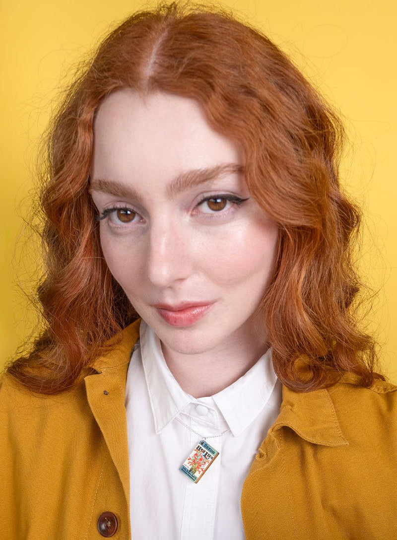 Tatty Devine Seed Packet Pendant