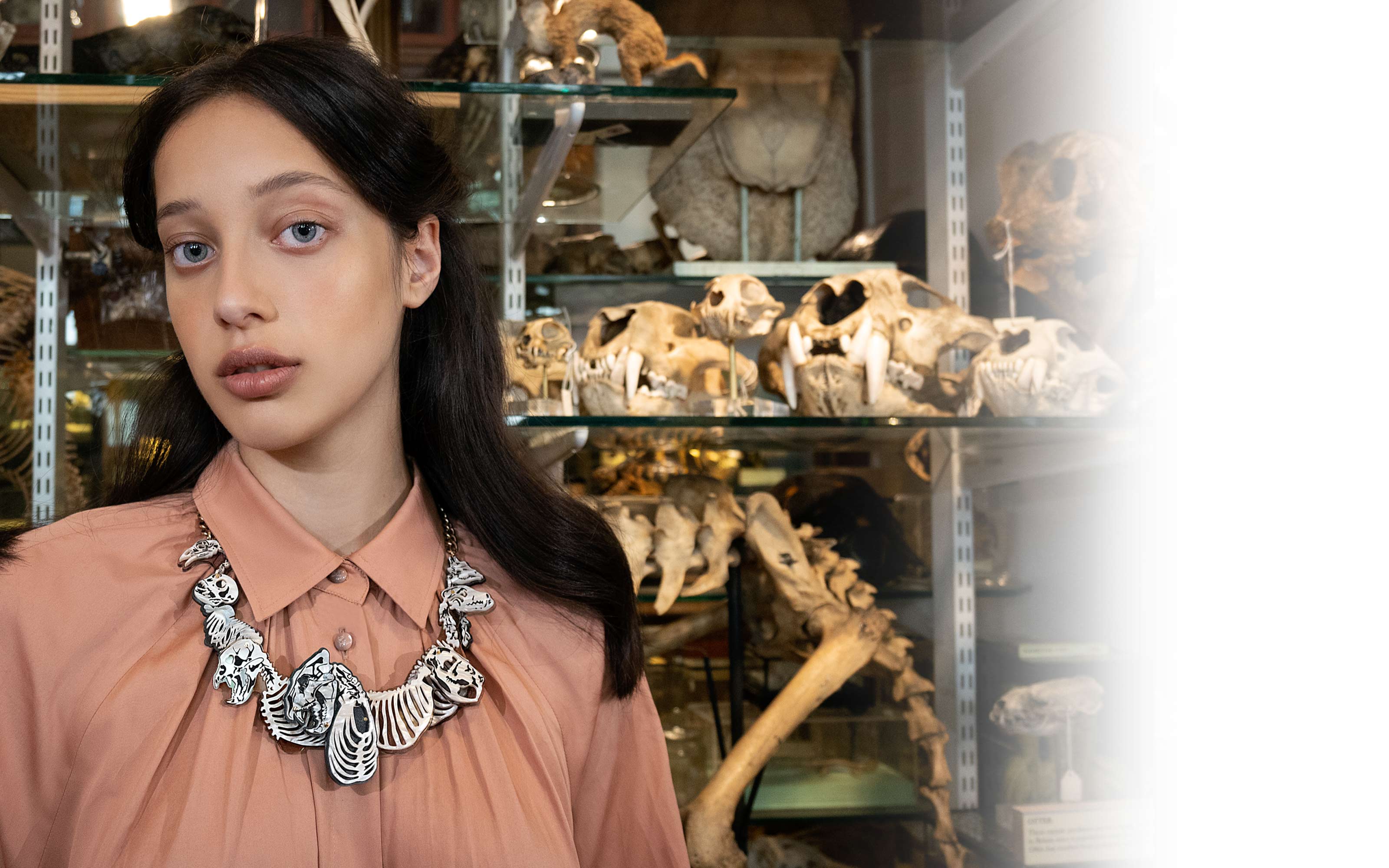 Tatty Devine Skeletal Parade Necklace