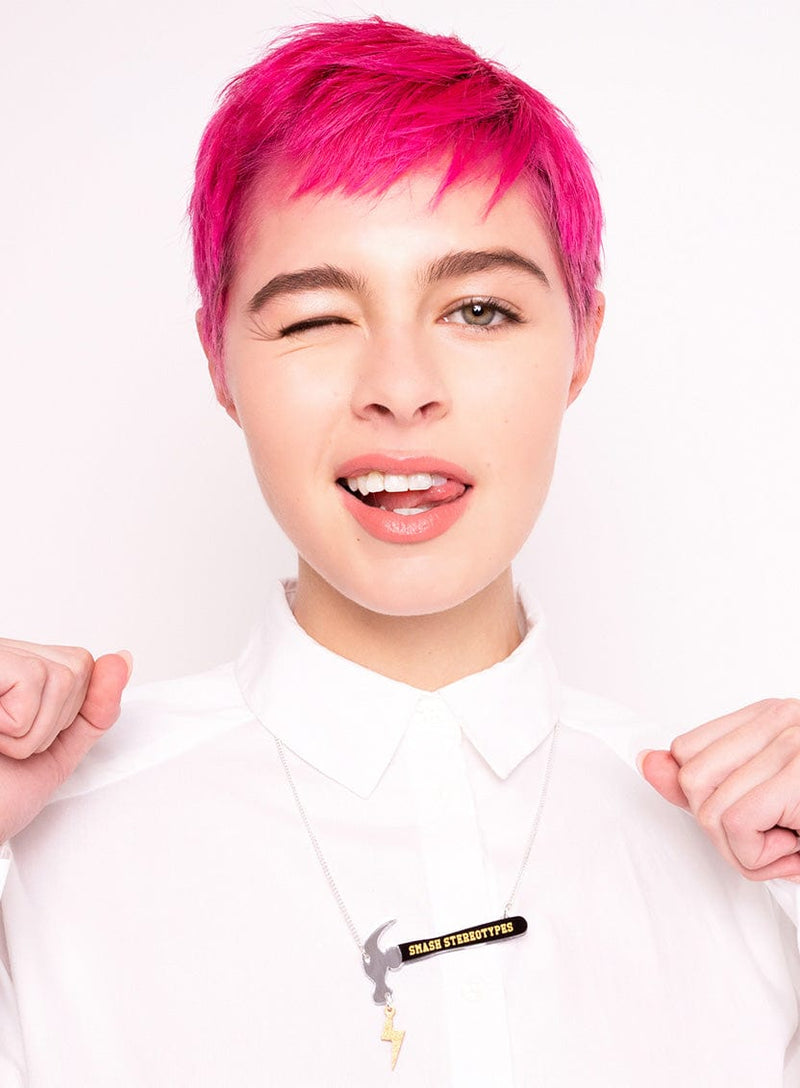 Tatty Devine X Fawcett Society Smashing Stereotypes Necklace