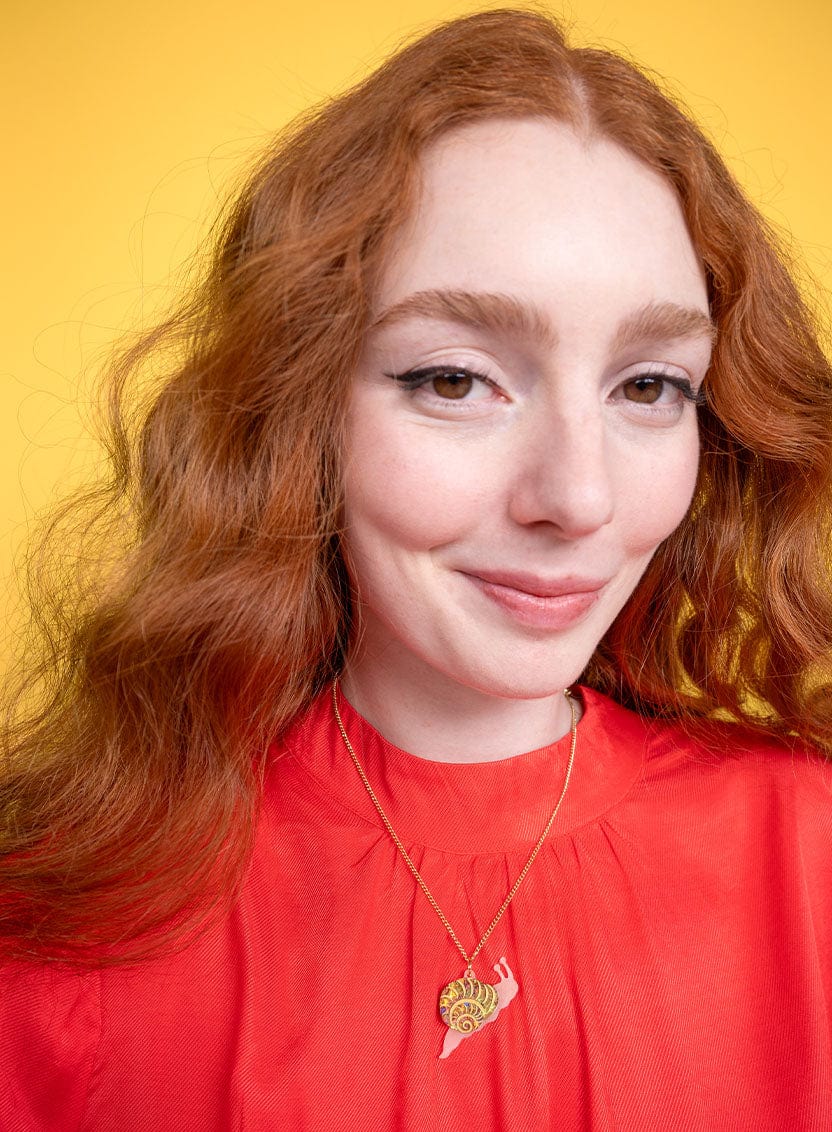 Tatty Devine Snail Pendant