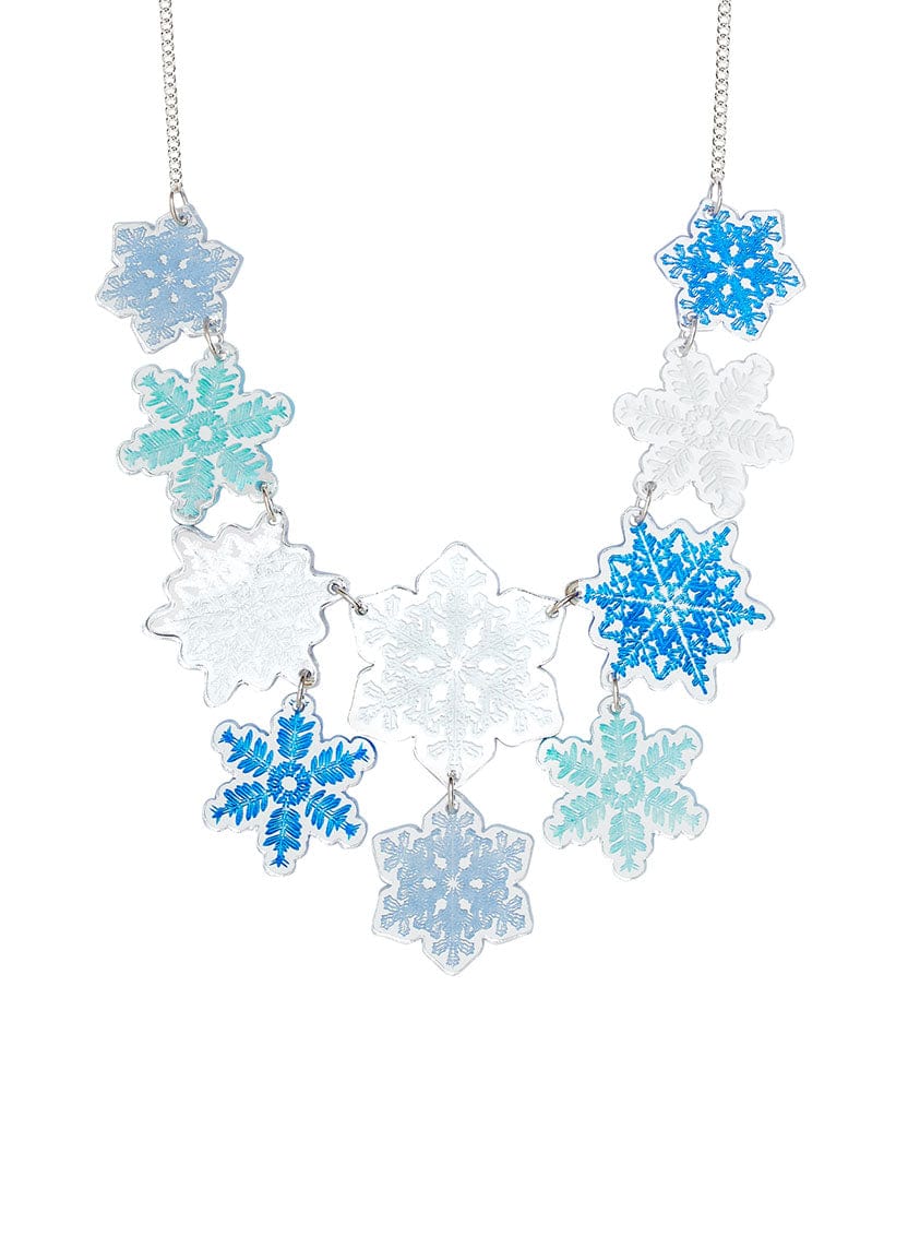 Tatty Devine Snowflake Flurry Necklace
