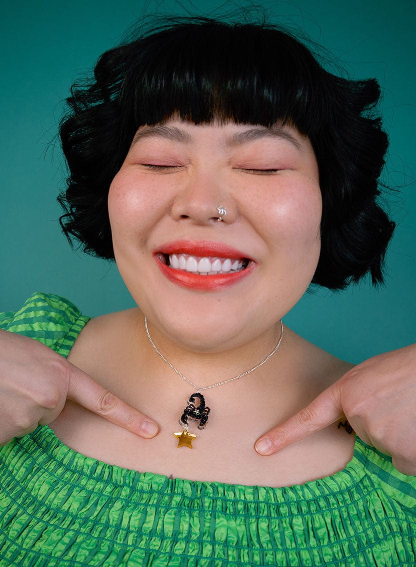 Tatty Devine Star Studded Scorpion Pendant